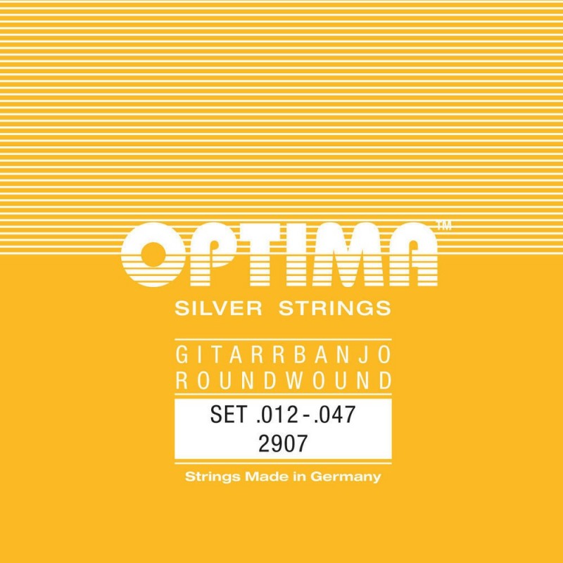 Optima 7165452 Gitara banjo-struny